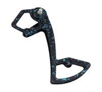 Mountain For Bike Rear Derailleur Hanger 12 Speed 7075 Aluminium Alloy Gear Mech Plate Compatible with XT M6100 M7100 M8100 M9100 For MTB Replacement Part(Black Blue)