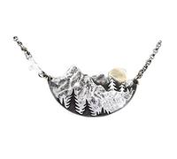 Mountain For Girls NATURE NECKLACE Meaningful Gifts Woman SUNRISE Man Necklaces Pendants Necklaces for Teenage Girls (5-Multicolor, One Size)