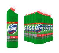 (Mountain Fresh) Domestos Thick Bleach 1L Toilet Cleaner, 12 Pack