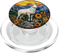 Mountain Goat At Sunset Artwork PopSockets PopGrip for MagSafe