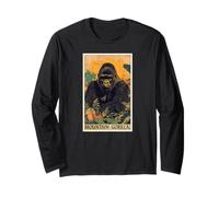 Mountain Gorilla Tarot Card Mountain Gorilla Long Sleeve T-Shirt