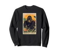 Mountain Gorilla Tarot Card Mountain Gorilla Sweatshirt