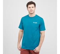 Mountain Grid T-shirt, Blue L