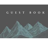 Mountain Guest Book: Visitor and Guest Sign-in Book for Airbnb, Vrbo, Short term Rentals, Bed and Breakfast & Cabin Rentals - 100 Pages for Guest Comments,Tips and more