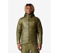 Mountain Hardwear Ghost Whisperer Hooded Jacket Metallic Green - S