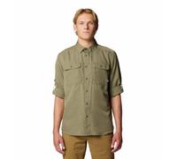 Mountain Hardwear Men's Canyon Long Sleeve Shirt, Stone Green, Large