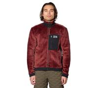 Mountain Hardwear Men's Polartec High Loft Jacket, Bourbon Brown Black, XL