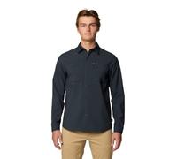 Mountain Hardwear Men's Standard Trail Sender Long Sleeve, Dark Storm