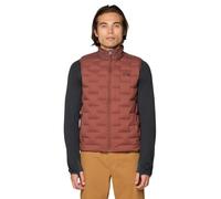 Mountain Hardwear Men's StretchDown Vest, Bourbon Brown, XXL