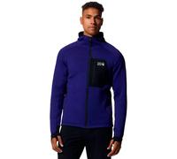 Full zip hoodie Mountain Hardwear Polartec® Power Grid™ Bleu L