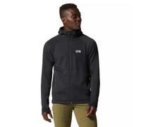 Full-zip hooded fleece Mountain Hardwear Polartec® Power Grid Noir S
