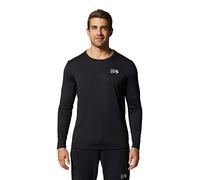 Mountain Hardwear Unisex's Wicked Tech Long Sleeve, Black, L