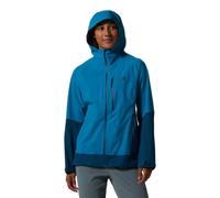Mountain Hardwear Womens Stretch Ozonic Waterproof Jacket: Vinson Blue