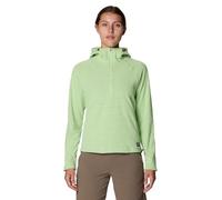 Mountain Hardwear Women's Summit Grid Half Zip Hoody, Frozen In Lime, Medium