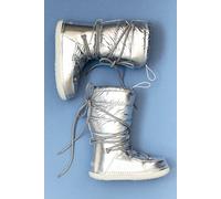 Mountain High Metallic Snow Boots at Free People in Silver, Size: EU 39 - female