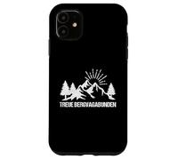 Mountain Hiking Mountaineers Motif Outdoor Loyalty Mountain Vagabond Case for iPhone 11
