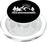 Mountain Hiking Mountaineers Motif Outdoor Loyalty Mountain Vagabond PopSockets PopGrip for MagSafe