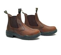 Mountain Horse Childrens Stable Jodhpur Boots Cinnamon - Unisex - Waterproof, durable full grain leather pull-on jodhpur boots Youth Footwear - 41