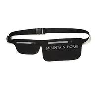 Mountain Horse Double Waist Bag - Black - Unisex - The perfect waist bag for your phone and other small items