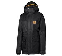 Mountain Horse Snowy Womens Parka Jacket - Black: Medium