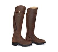 Mountain Horse Womens Snowy River High Rider Boots - Brown - Waterproof Sprayproof - Waterproof foot part Footwear Calf Size - Regular/Regular, Footwear Size - 38