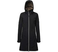 Mountain Horse Womens Stella Softshell Parka Coat Jacket Black - Breathable - Comfort and close fit - Riding slit at back Size - XL