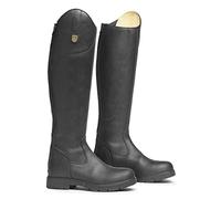 Mountain Horse Womens Wild River Long Riding Boots - Black - Waterproof Sprayproof Footwear Calf Size - Regular/Regular, Footwear Size - 42