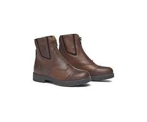 Mountain Horse Womens Wild River Zipped Paddock Boots - Brown - Waterproof Sprayproof - Rugged oily full grain leather Footwear Size - 37
