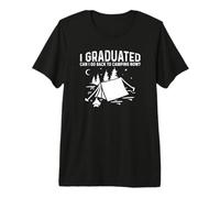 Mountain I Graduated Can I Go Back Camping Now Camping Premium T-Shirt