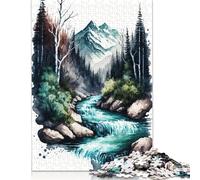 Mountain III Puzzle for Adults And Teenagers 500 Pieces Puzzle Adult Jigsaw Puzzle for Adults Puzzles 500pcs (52x38cm)