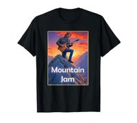 Mountain Jam Guitar Player Dude T-Shirt