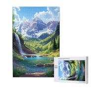 Mountain Jigsaw Puzzles for Adults 1000 Fall Large Jigsaw Puzzles for Adults, Funny/Difficult/Impossible/Challenging Decompression Games, As a Birthday for Women and Men 2T-2008
