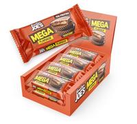 Mountain Joes Mega Oat Protein Flapjack | High Protein & Fibre, Reduced Sugar Bar with 15g Protein |On-the-Go Soft-Baked Healthy Gym Snack Bar | Box of 12 x 100g (Box, Chocolate Peanut Butter)