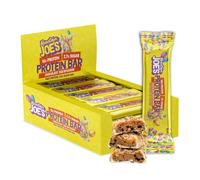 Mountain Joes On-the-Go Protein Bar | High Protein & Fibre, Low Sugar Bar with 18g Protein | Nutritional & Healthy Gym Snack Bar | Box of 12 x 55g (Box, Chocolate Eggsplosion)