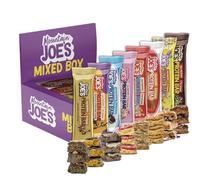 Mountain Joes On-the-Go Protein Bar | High Protein & Fibre, Low Sugar Bar with upto 18g Protein | Nutritional & Healthy Gym Snack Bar | Box of 12 x 55g (Box, Mixed Flavours)