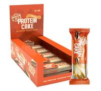 Mountain Joes On-the-Go Soft-Baked Protein Cake Bar | High Protein & Fibre, Reduced Sugar Bar with 10g Protein | Nutritional & Healthy Gym Snack Bar | Box of 10 x 60g (Carrot Cake)