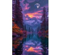 Mountain Jungle River 2000 Piece Jigsaw Puzzles for Adults, Challenging and Brainteasing, Difficult Puzzles, Puzzle 2000 Pieces