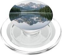 Mountain Lake Alpine Peaks Reflection Landscape Photography PopSockets PopGrip for MagSafe