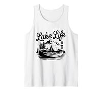 Mountain Lake Life Outdoor Boaters Campers & Nature Lovers Tank Top