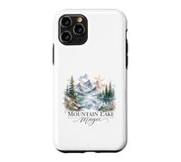 Mountain Lake Magic Watercolor Landscape Case for iPhone 11 Pro