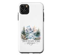 Mountain Lake Magic Watercolor Landscape Case for iPhone 11 Pro Max
