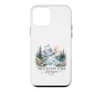 Mountain Lake Magic Watercolor Landscape Case for iPhone 12 mini