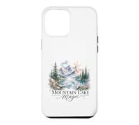 Mountain Lake Magic Watercolor Landscape Case for iPhone 12 Pro Max