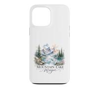 Mountain Lake Magic Watercolor Landscape Case for iPhone 13 Pro Max