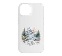 Mountain Lake Magic Watercolor Landscape Case for iPhone 14