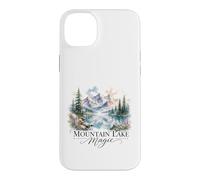 Mountain Lake Magic Watercolor Landscape Case for iPhone 14 Plus