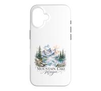 Mountain Lake Magic Watercolor Landscape Case for iPhone 16