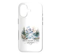 Mountain Lake Magic Watercolor Landscape Case for iPhone 17