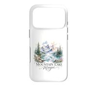 Mountain Lake Magic Watercolor Landscape Case for iPhone 17 Pro