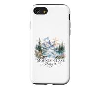 Mountain Lake Magic Watercolor Landscape Case for iPhone SE (2020) / 7/8